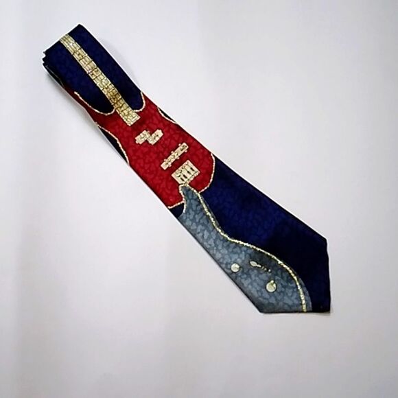 Vintage Ambassador Handmade Men Tie - Picture 2 of 10